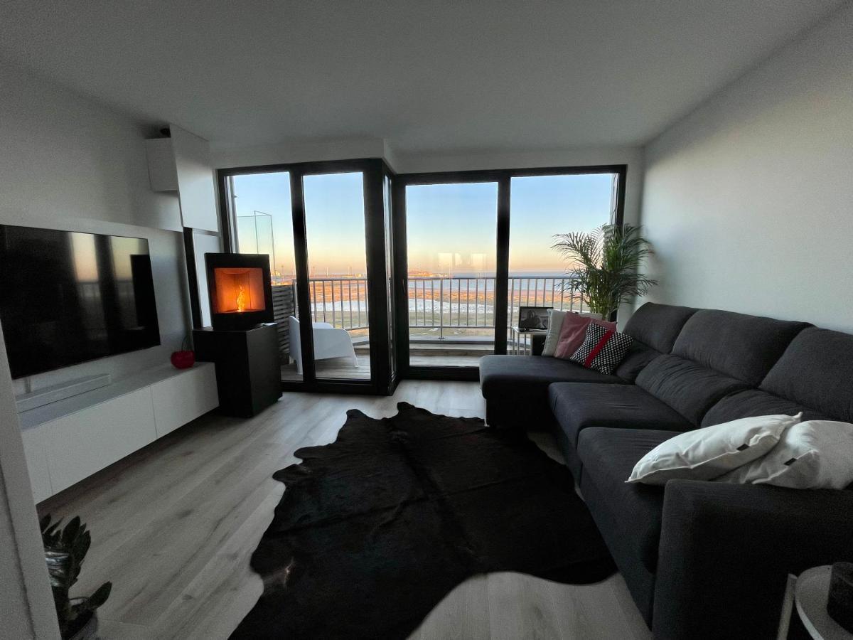 Knokke Heist Baai modern dak appartement . Knokke-Heist Bagian luar foto