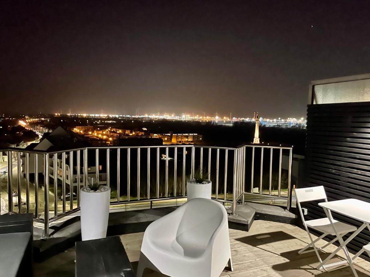 Knokke Heist Baai modern dak appartement . Knokke-Heist Bagian luar foto
